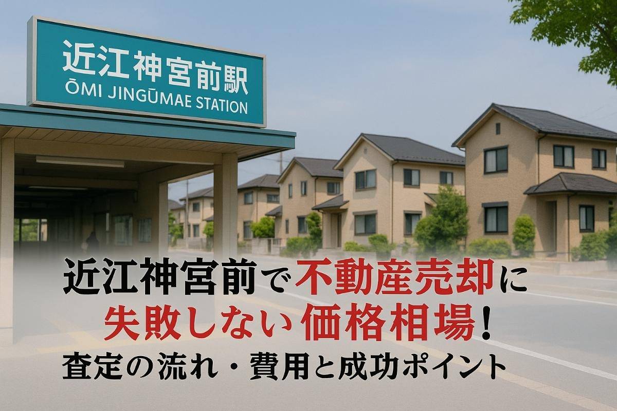 近江神宮前駅で不動産売却に失敗しない価格相場と査定の流れ・費用と成功ポイント