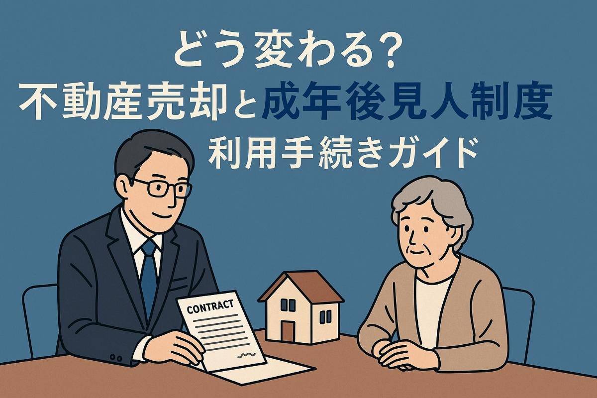 どう変わる？不動産売却と成年後見人制度の利用手続きガイド