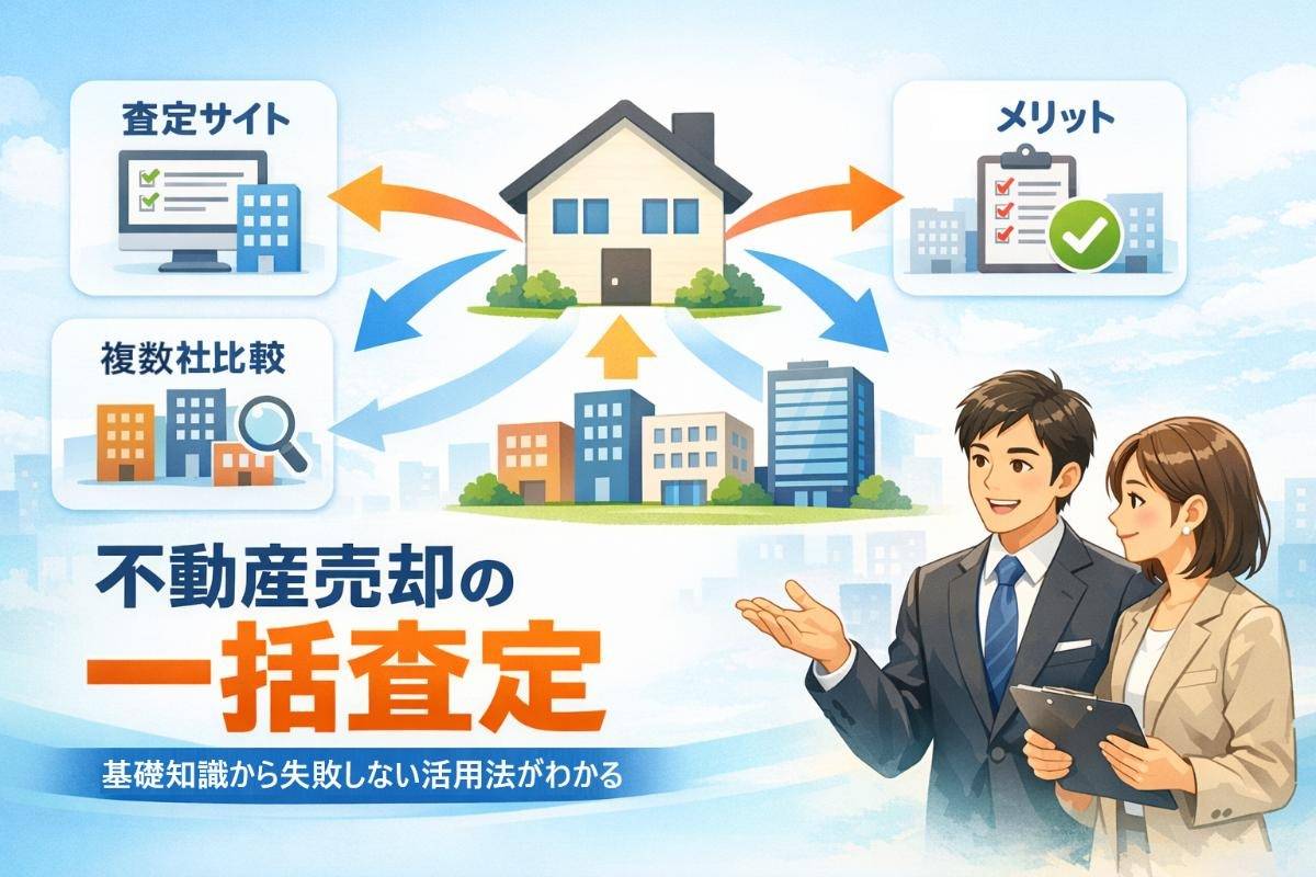 不動産売却の一括査定の仕組みとメリットを解説｜基礎知識から失敗しない活用法がわかる！