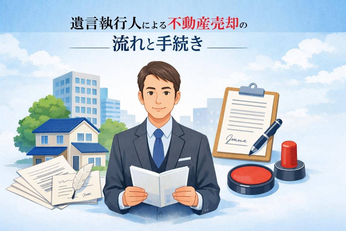 遺言執行人による不動産売却の流れと手続き完全ガイド｜清算型遺贈や登記・費用