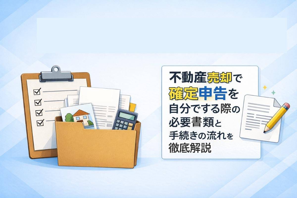 不動産売却で確定申告を自分でする際の必要書類と手続きの流れを徹底解説