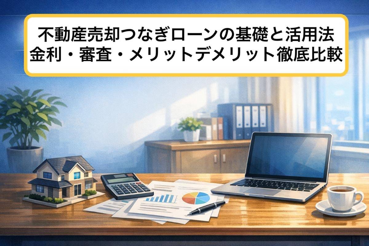 不動産売却つなぎローンの基礎と活用法｜金利・審査・メリットデメリット徹底比較